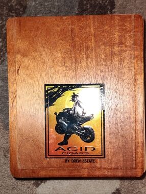 Acid Cigars Wooden Box by Drew Estate (Store Left Over)